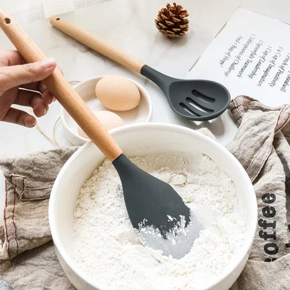 Silicone Kitchen Utensils Set