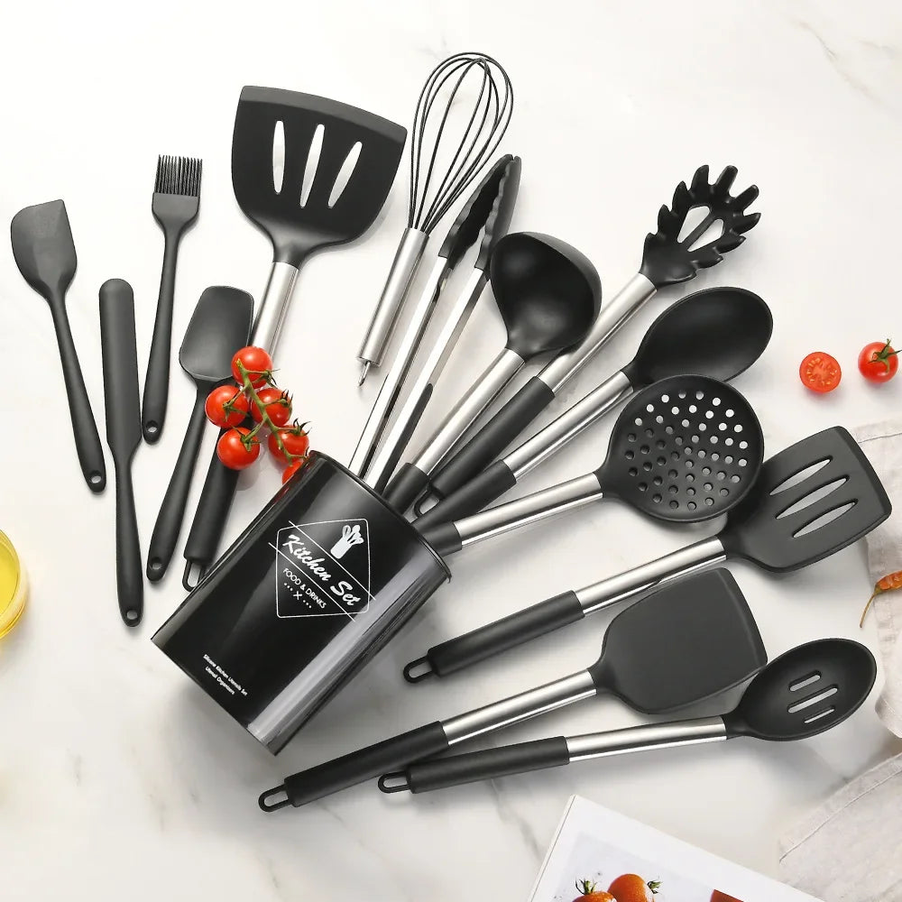 Silicone Kitchen Utensils Set