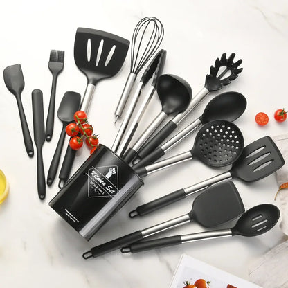 Silicone Kitchen Utensils Set