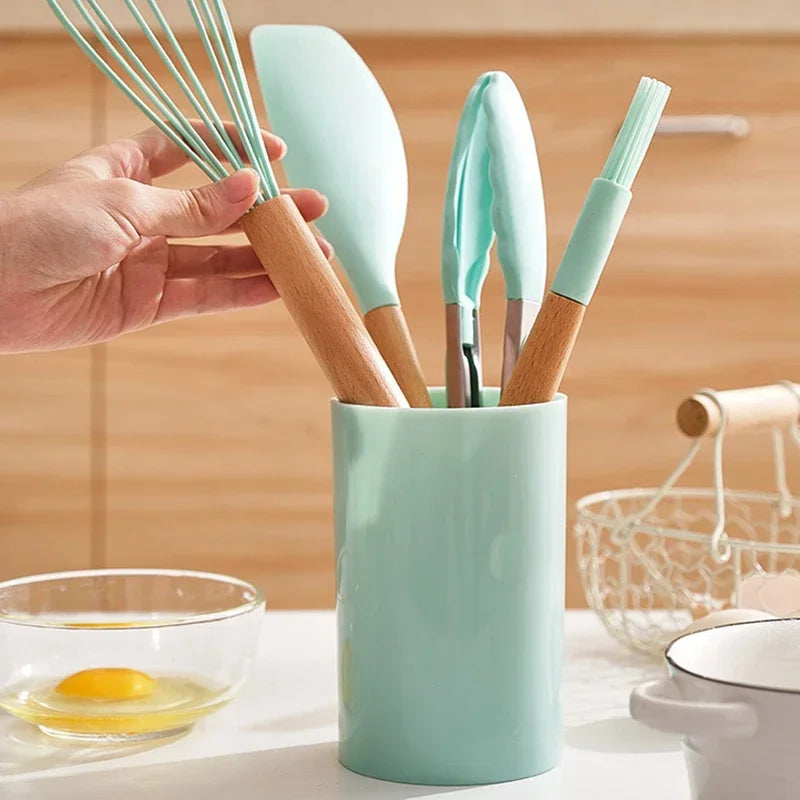 Silicone Kitchen Utensils Set