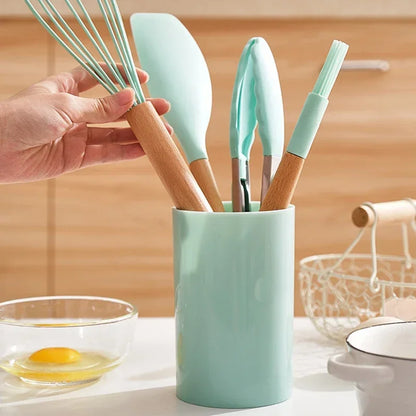 Silicone Kitchen Utensils Set