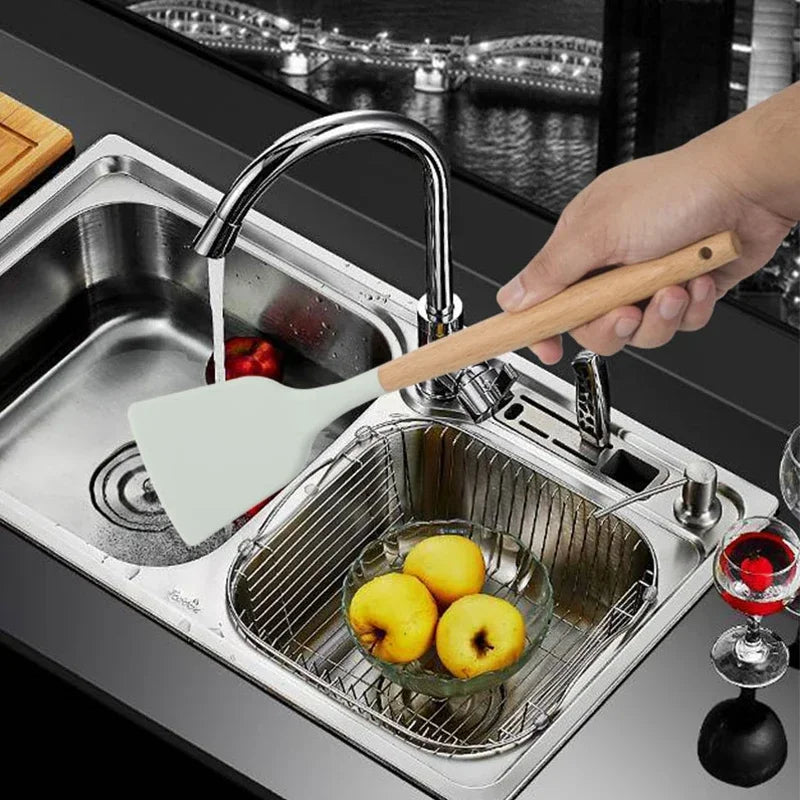 Silicone Kitchen Utensils Set