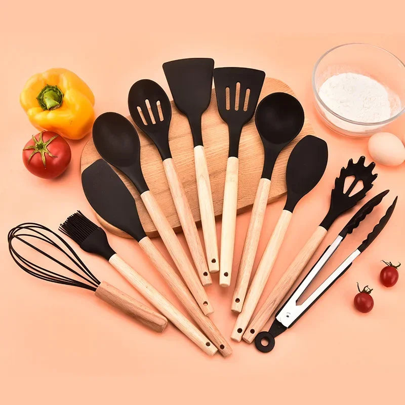 Silicone Kitchen Utensils Set
